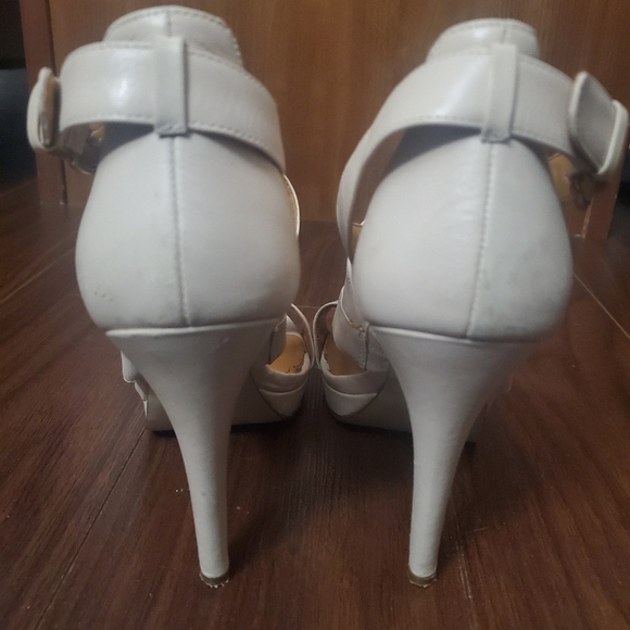 Nine West tan stiletto sandals - Picture 6 of 15